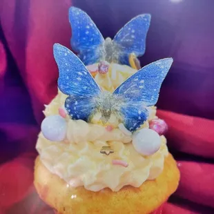 Our Butterfly Cupcake