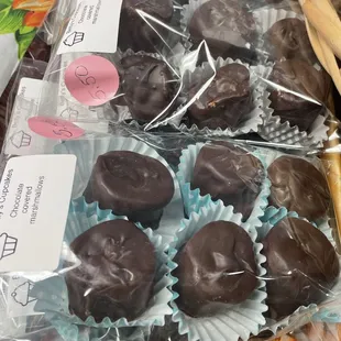 a variety of chocolates