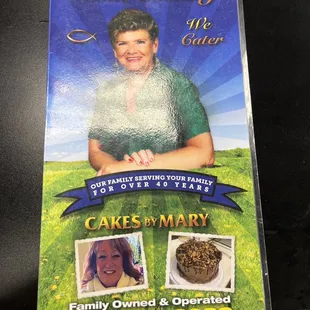 Menu Cover