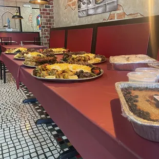 Catering for 40 people