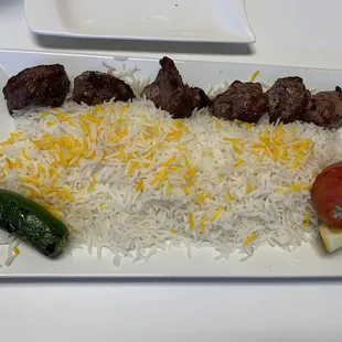 Lamb Kabob. Delicious.