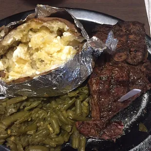 Best steak in town! They're not lying, it was!!