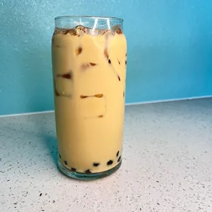 Brown Sugar Boba Latte!