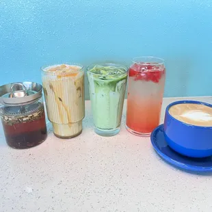 We offer many types of drinks. From mild to wild!