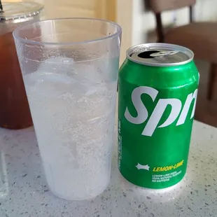Tea replaced with Sprite