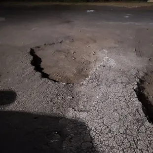 Giant craters