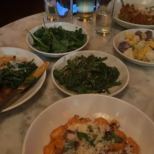 Gnocchi, Broccolini &amp; Ancovy side, ROASTED CAULIFLOWER