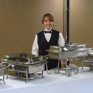 Beverlee&apos;s wait staff