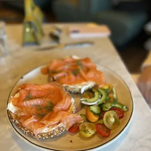 a plate of food