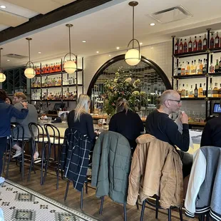 Bar area