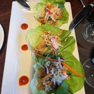 Beef Tenderloin Lettuce Wraps