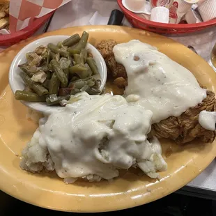 Chicken fried chicken