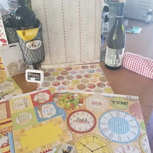 Culinary Scrapbook Sheets by Bo-Bunny Back to backs 'family recipes'