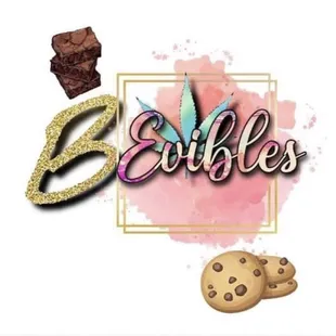 a cookie and a chocolate bar