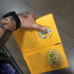 ANCHOR STEAM MMMMMMM'"