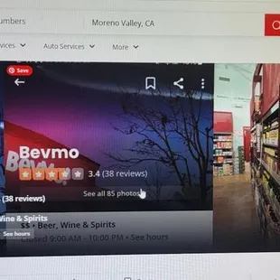 Bevmo now has my TWO pics on top (see their official yelp page).
