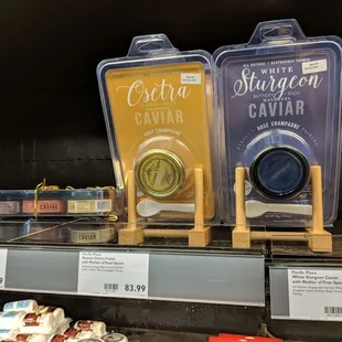 Caviar offerings