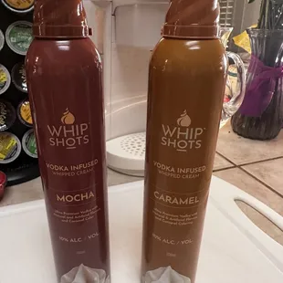 Vodka  whipped cream