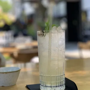 Ginger Lemon mock tail