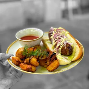 Georgian Hot Dog | @whaevaeats