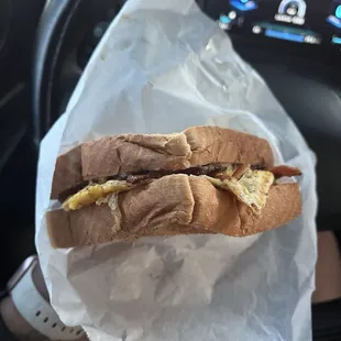 Bacon Egg & Cheese Sandwich
