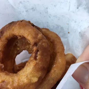 Best onion rings I've ever had.