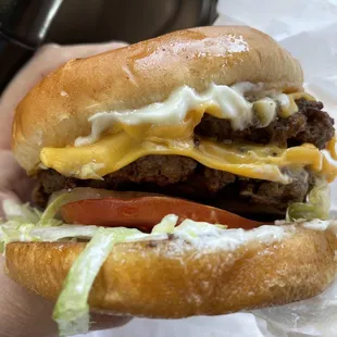 Double Double with everything