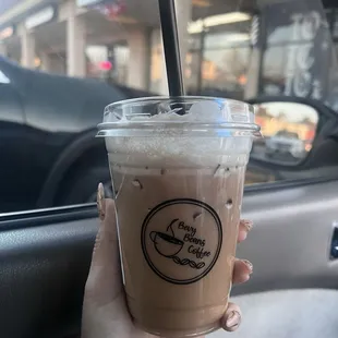 Iced cafe de olla