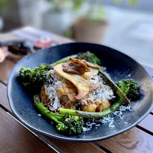 Daily Pasta - FRESH ONDA GNOCCHI vegetarian mushroom bolognese, broccolini, trumpet mushroom, parmesan 06/2021