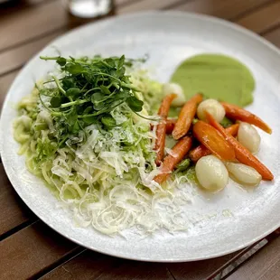 Smashed pea pasta 04.15.2021