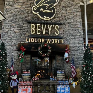 the front of the store