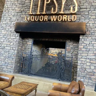 Double sided fireplace. I just want to stay here forever.