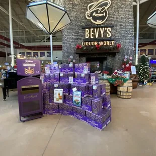 Fireplace-is this at your local beverage store? I bet not.