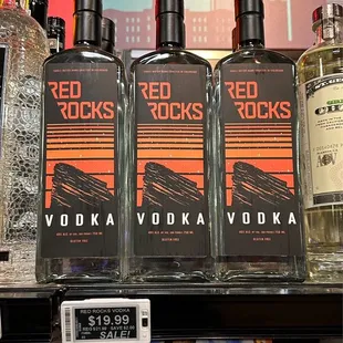They have the new Red Rocks Vodka!  It&apos;s really Smooth and really Good!