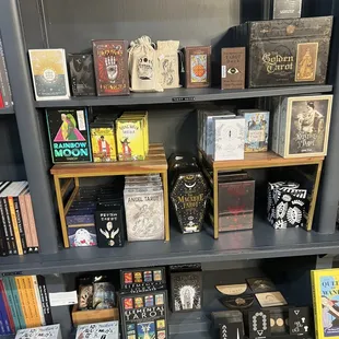 Large selection of Tarot and Oracle decks. Buy locally, support women owned businesses! #metaphysicalshop