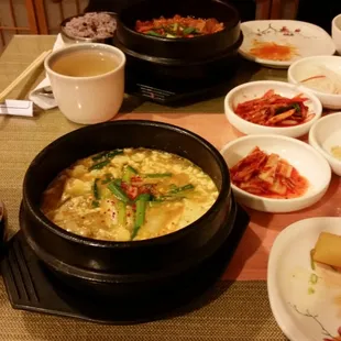 Soybean jigae