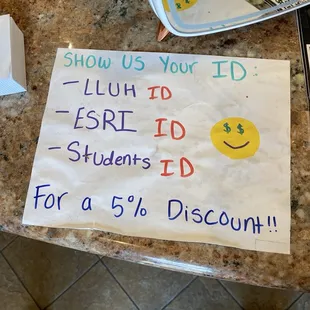 LLU employee discount!