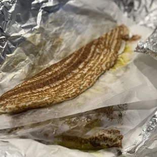 How they pack the dosa to-go.