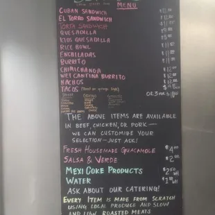 Beyond Borders Menu