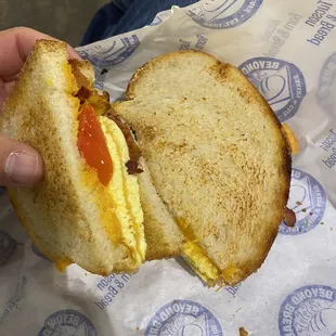 Breakfast sandwhich- Bernie