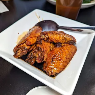 soy sauce wings $11