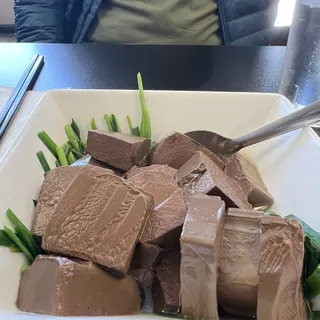 Chive, Duck Blood Pudding