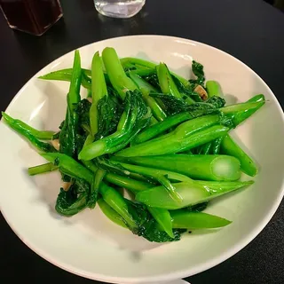 Sauted Tender Greens with Garlic
