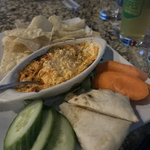 Buffalo chicken dip