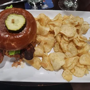 Buffalo chicken sandwich
