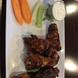 6 piece Smoked Chicken Wings