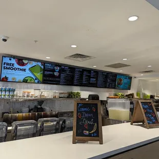 Order at the counter