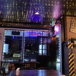 Inside is very cute. Looks like it&apos;ll host a nice Karaoke session.