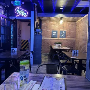 Inside