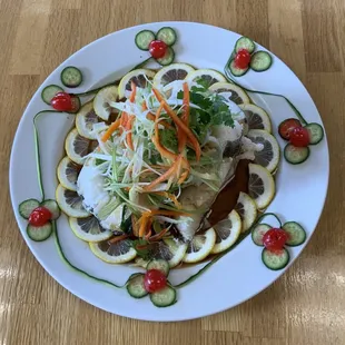 Steamed Chili Sea Bass